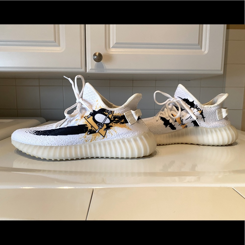 Pittsburg Penguins “yeezy” style sneaker